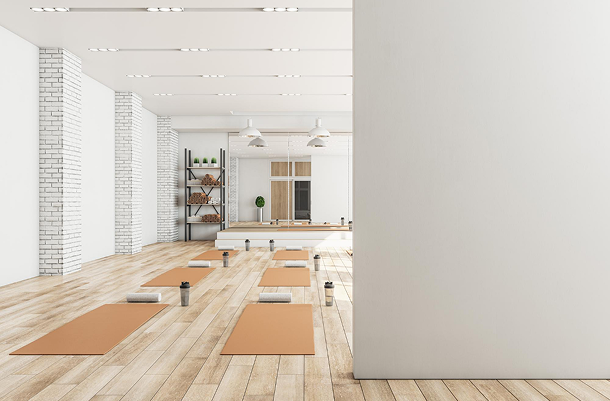 Future yoga studio space