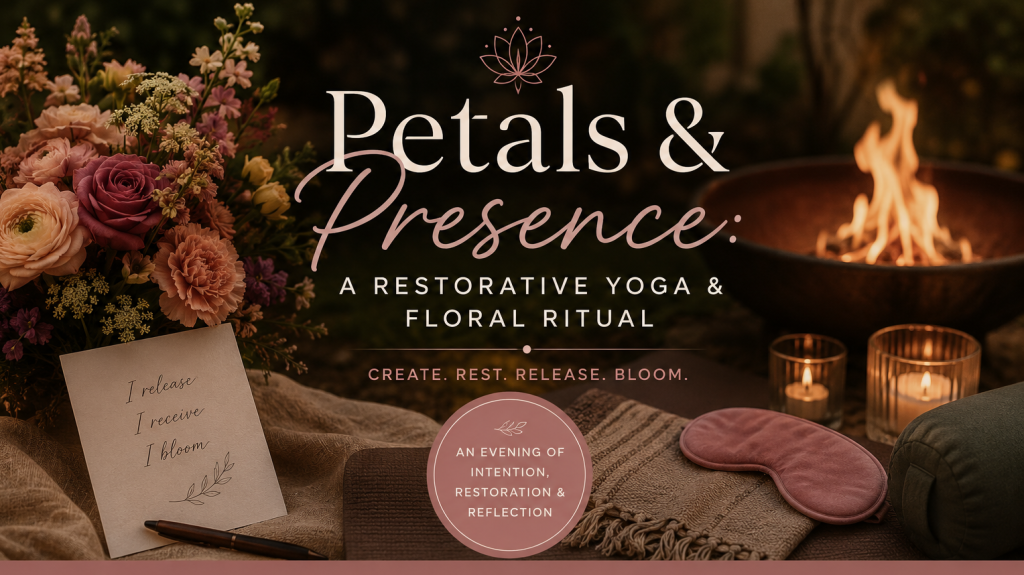 Petals and Presence Restorative Yoga and Floral Ritual